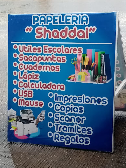 Papeleria "Shaddai"