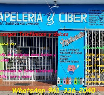 PAPELERIA Y CIBER MARANATHA