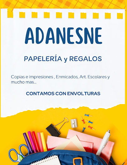 Papelería y Regalos Adanesne