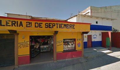 Papeleria 21 de Septiembre